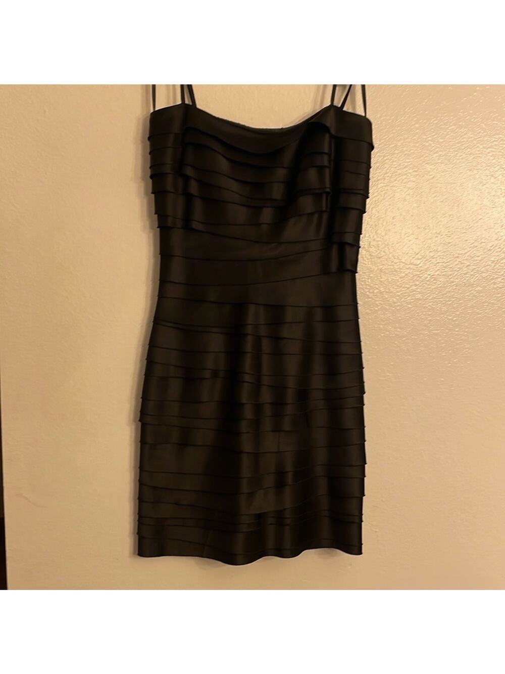 Tadashi Shoji Signature LBD Textured Layers & Timeless Charm